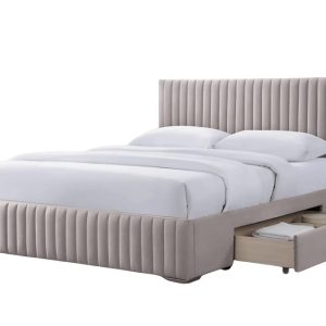 Giường Jose Hộc Kéo Vải Stone 015-1A-NoiThatNhaDep