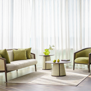 ARMCHAIR MÂY (VẢI VACT 10506)