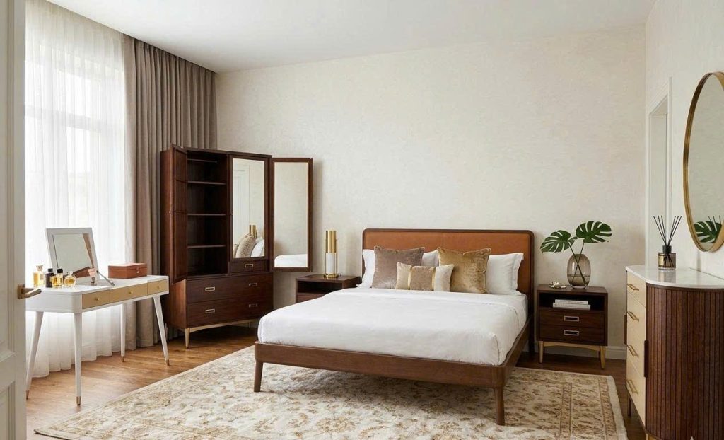 Đánh Thức Mọi Giác Quan Với Vẻ Đẹp Dịu Dàng Và Ấm Cúng Từ Căn Phòng Ngủ Mơ Ước